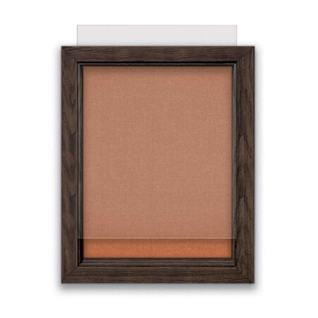 United Visual Products Indoor Enclosed Combo Board, 72"x36", Gold Frame/Black & Keylime UVCB7236G-BLACK-KEYLIME